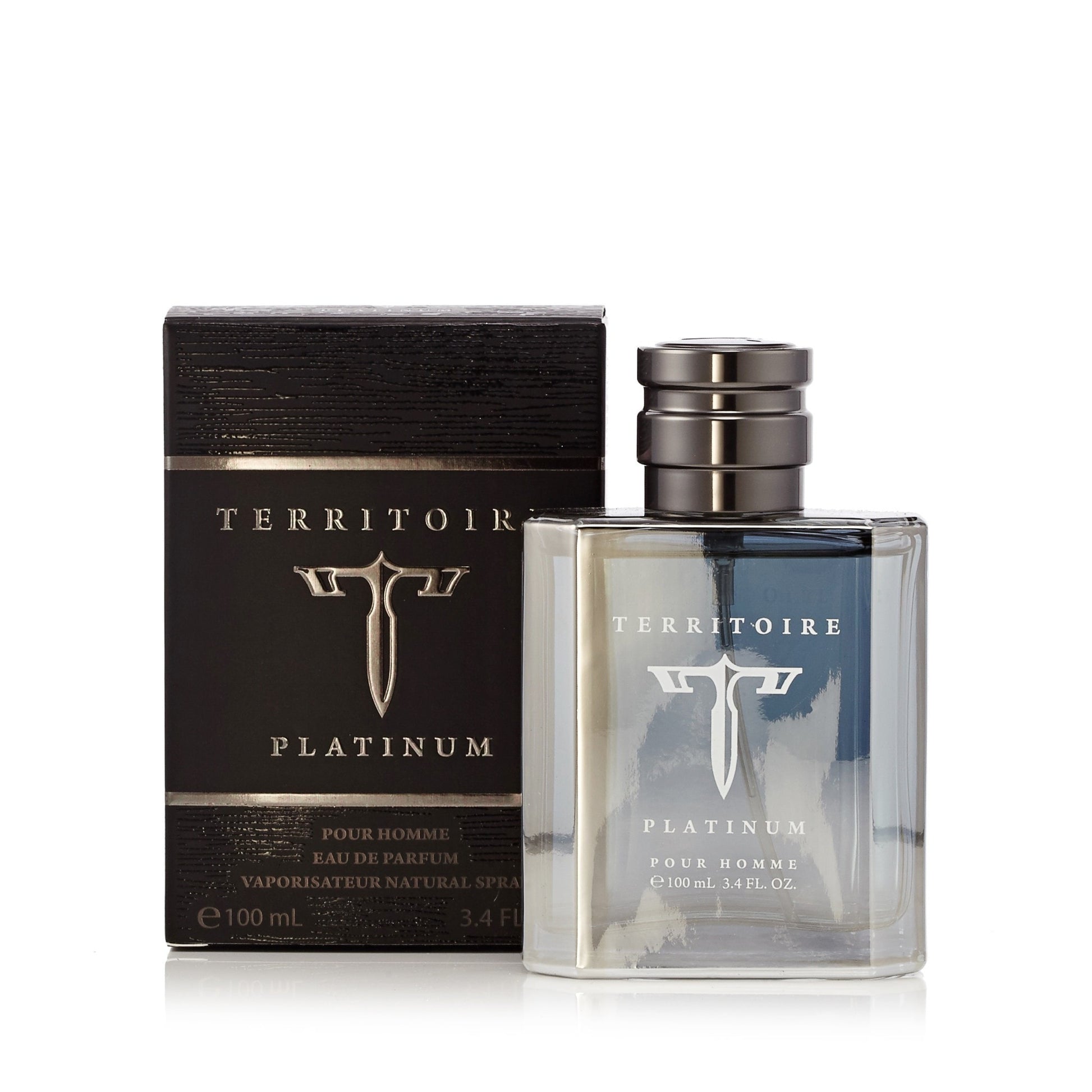 Territoire Platinum Eau de Parfum Spray for Men 3.4 oz. Click to open in modal