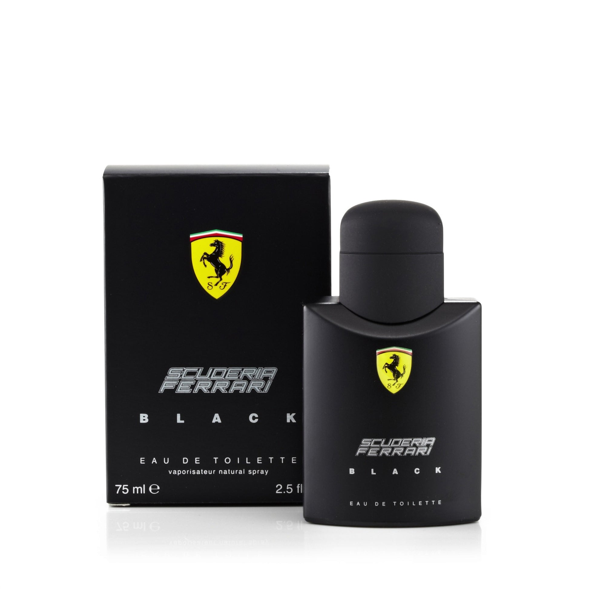 Black Eau de Toilette Spray for Men by Ferrari 2.5 oz. Click to open in modal