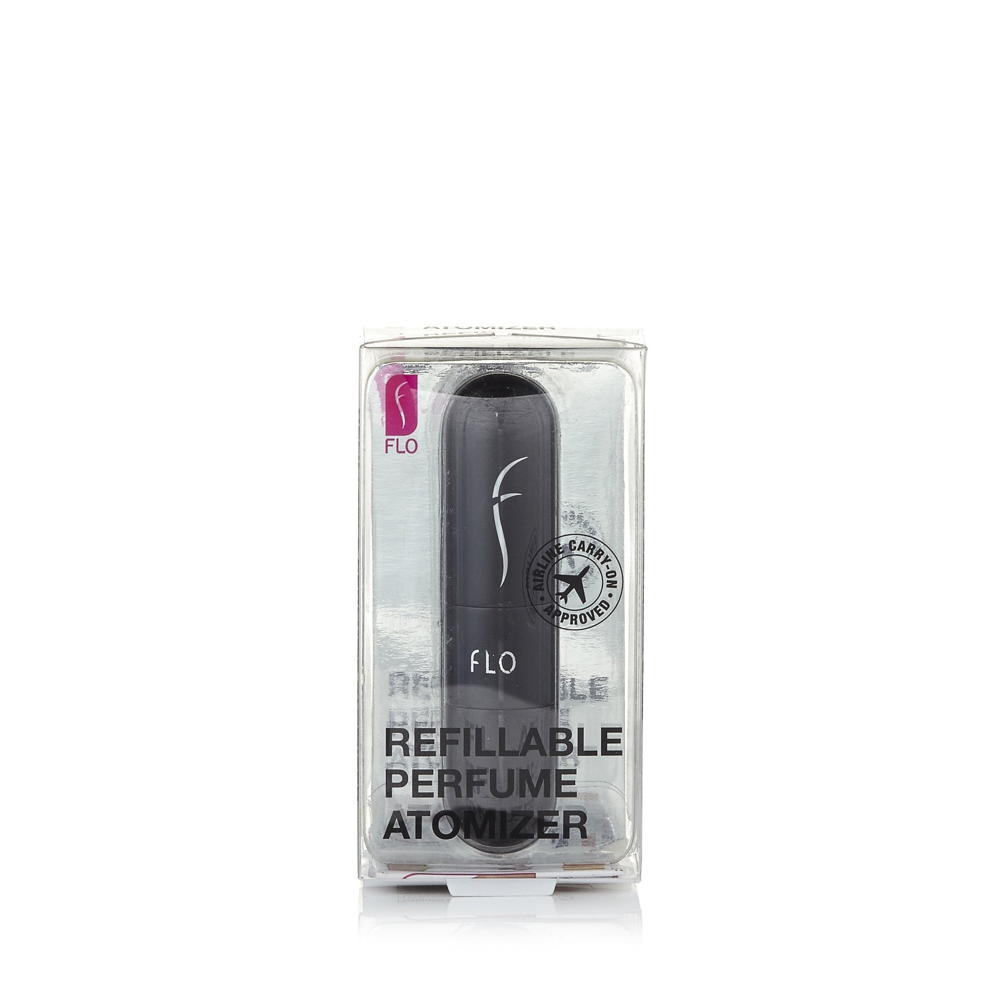 Refillable Perfume Atomizer by Flo Black Click to open in modal