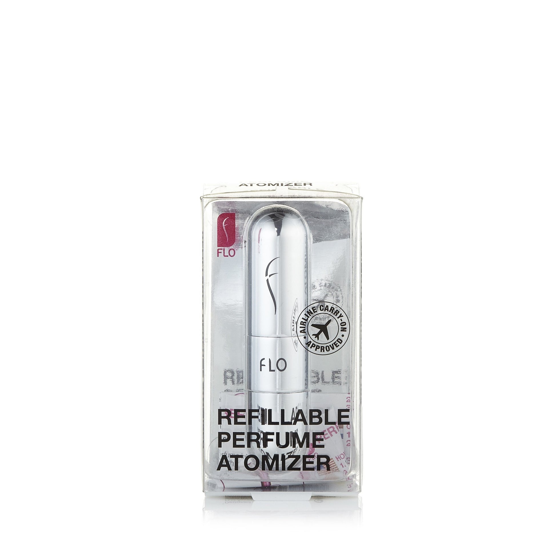 Refillable Perfume Atomizer by Flo Silver Click to open in modal