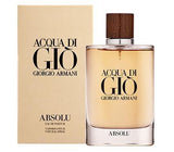 Acqua Di Gio Absolu Eau de Parfum Spray for Men by Giorgio Armani 1.35 oz.