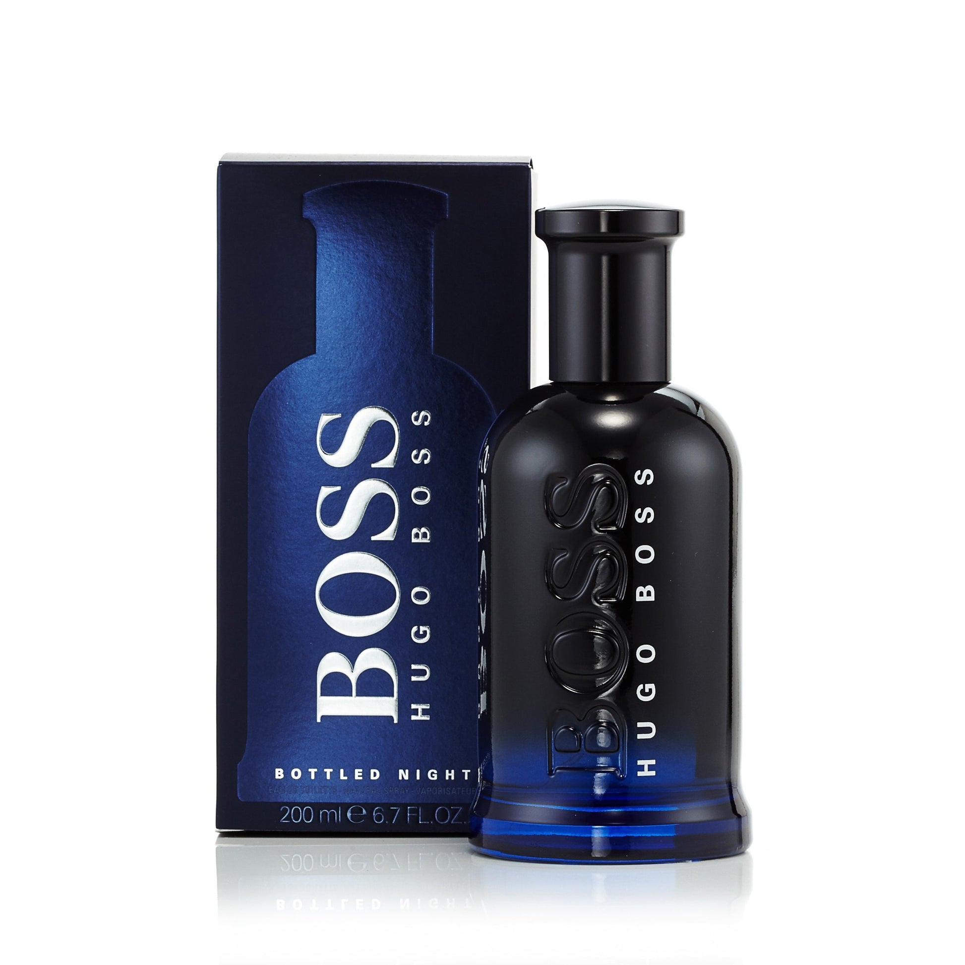 Bottled Night Eau de Toilette Spray for Men by Hugo Boss 6.7 oz. Click to open in modal