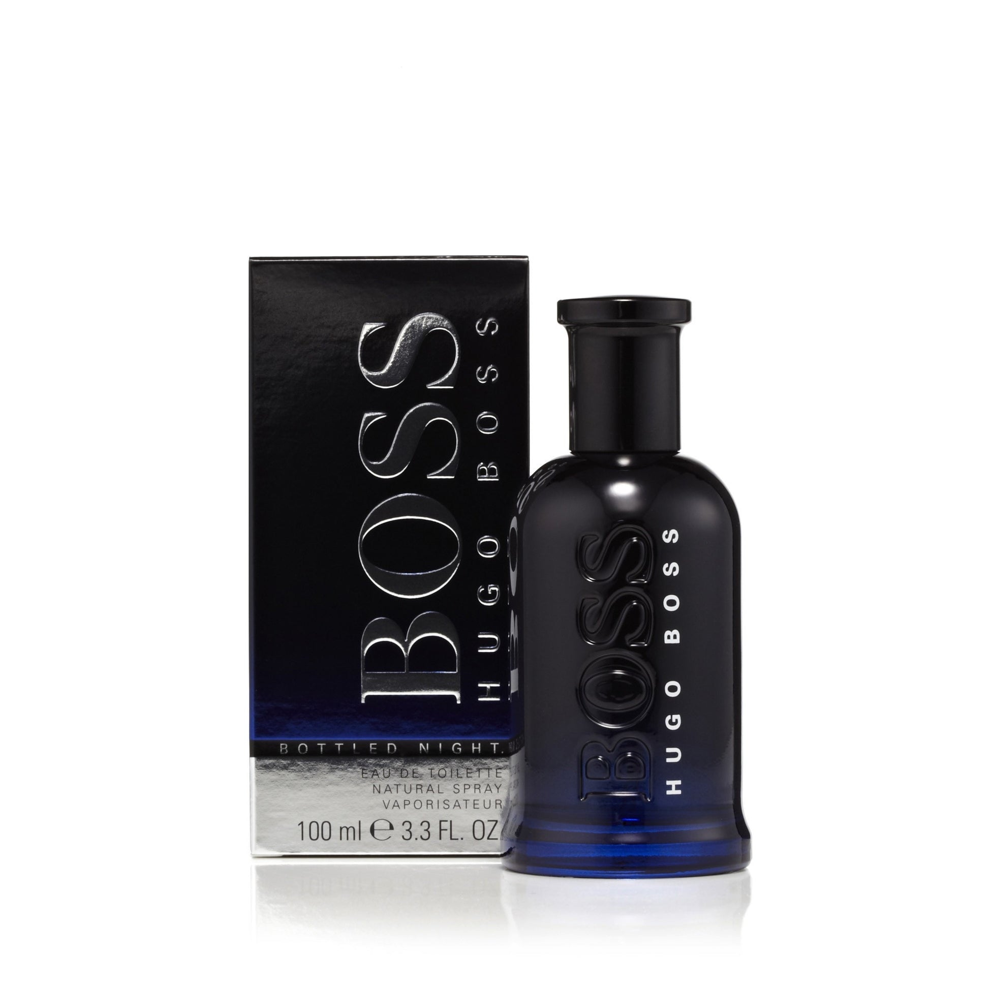 Bottled Night Eau de Toilette Spray for Men by Hugo Boss 3.4 oz. Click to open in modal