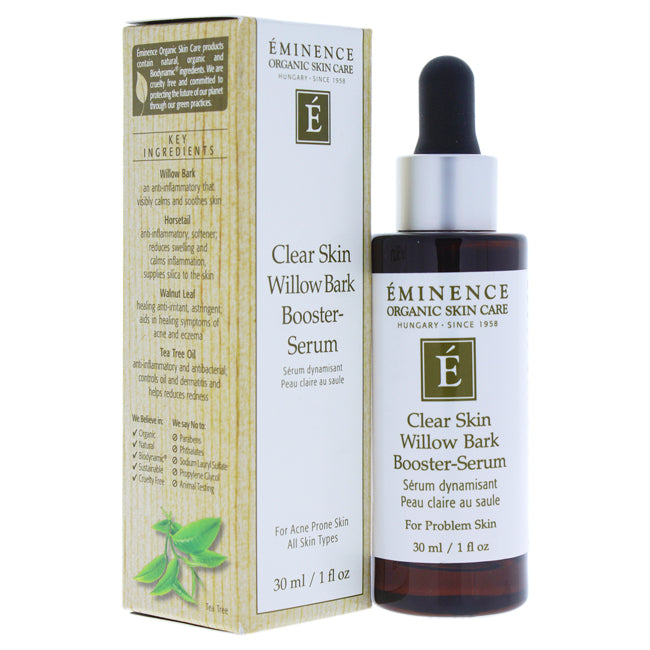 Clear Skin Willow Bark Booster-Serum by Eminence for Unisex - 1 oz Serum Click to open in modal