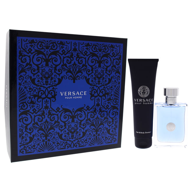 Versace Pour Homme by Versace for Men - 2 Pc Gift Set Click to open in modal