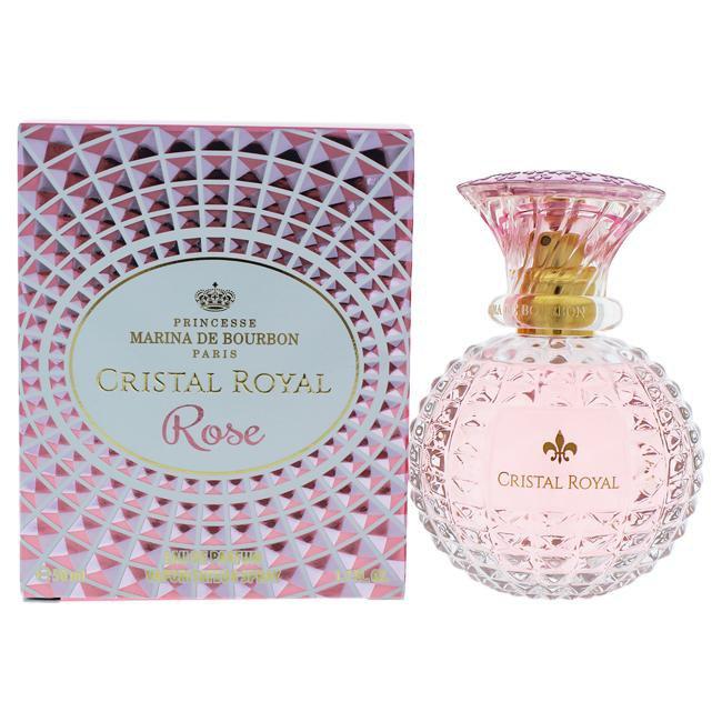 CRISTAL ROYAL ROSE BY PRINCESSE MARINA DE BOURBON FOR WOMEN - Eau De Parfum SPRAY 1.0 oz. Click to open in modal