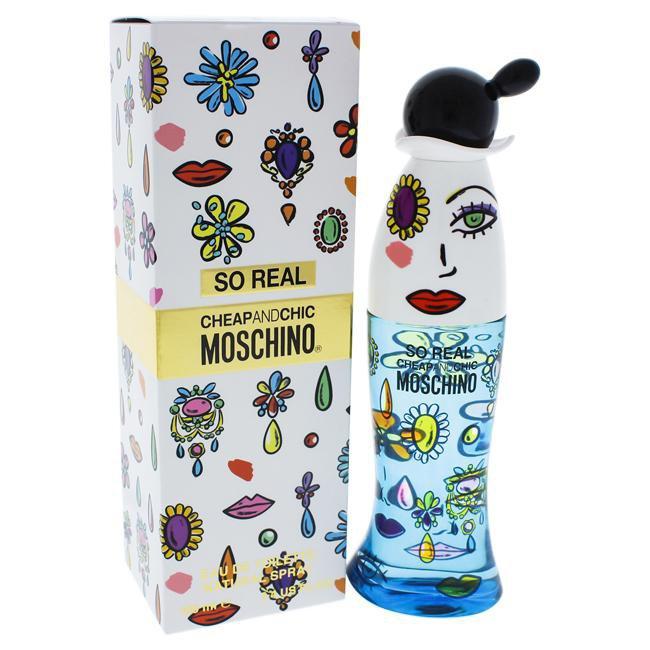 CHEAP AND CHIC SO REAL BY MOSCHINO FOR WOMEN - Eau De Toilette SPRAY 3.4 oz. Click to open in modal