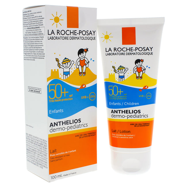 Anthelios Dermo-Pediatrics Lotion SPF 50 by La Roche-Posay for Kids - 3.4 oz Sunscreen Click to open in modal