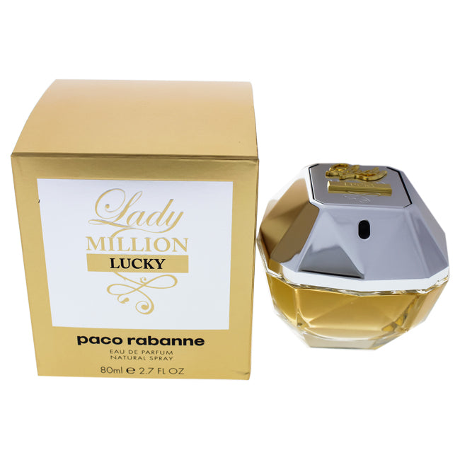 Lady Million Lucky by Paco Rabanne for Women - Eau de Parfum Spray 1.7 oz. Click to open in modal