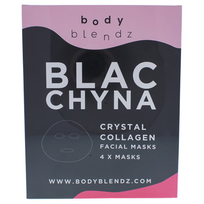 Crystal Collagen Facial Mask by BodyBlendz for Women - 4 Pc Mask Click to open in modal