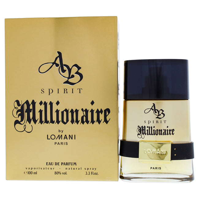 AB Spirit Millionaire by Lomani for Men - EDP Spray Click to open in modal