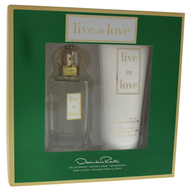 Live In Love by Oscar De La Renta for Women - 2 Pc Gift Set Click to open in modal