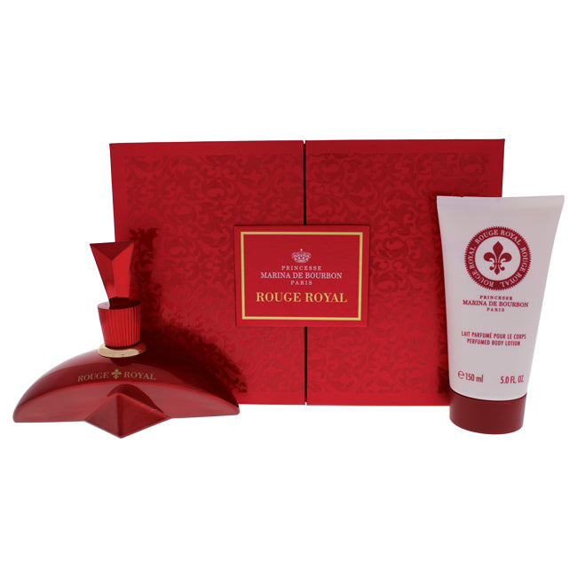 Rouge Royal by Princesse Marina De Bourbon for Women - 2 Pc Gift Set Click to open in modal