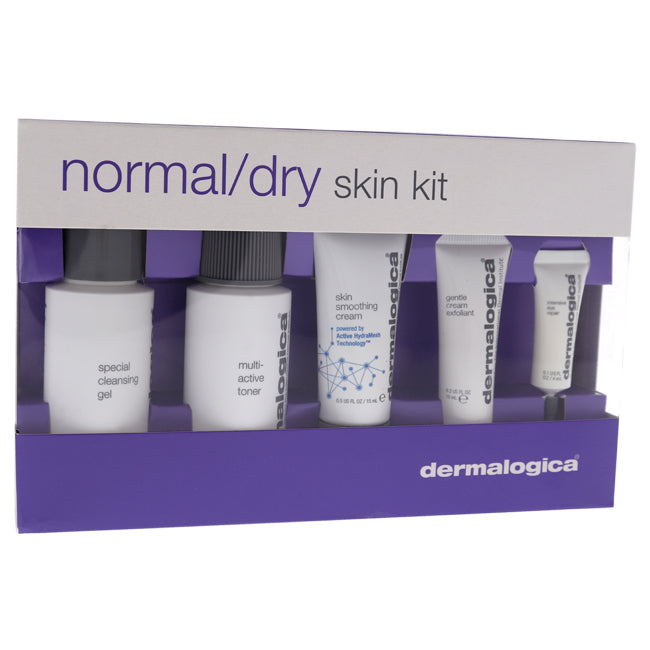 Normal Dry Skin Kit by Dermalogica for Unisex - 5 Pc  Click to open in modal