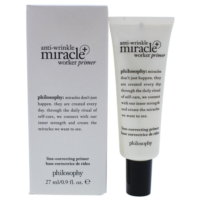 Anti-Wrinkle Miracle Worker Primer Plus Line-Correcting Primer by Philosophy for Women - 0.9 oz Click to open in modal