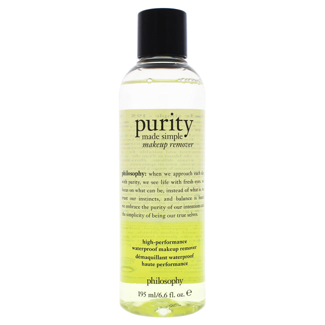 Purity Made Simple Makeup Remover High-Performance Waterproof by Philosophy for Women - 6.7 oz Makeup Remover Click to open in modal