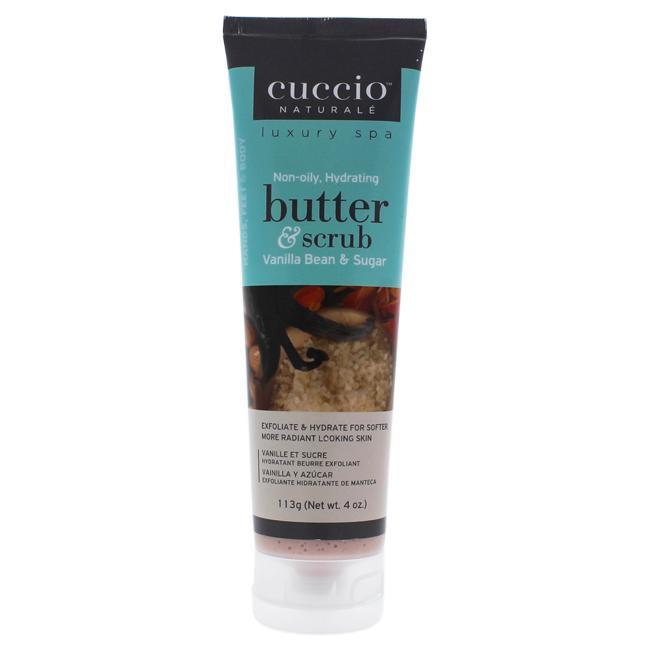 Butter and Scrub - Vanilla Bean and Sugar by Cuccio for Unisex - 4 oz Scrub Click to open in modal