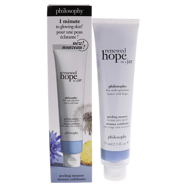 Renewed Hope In A Jar Peeling Mousse by Philosophy for Women - 2.5 oz Exfoliator Click to open in modal