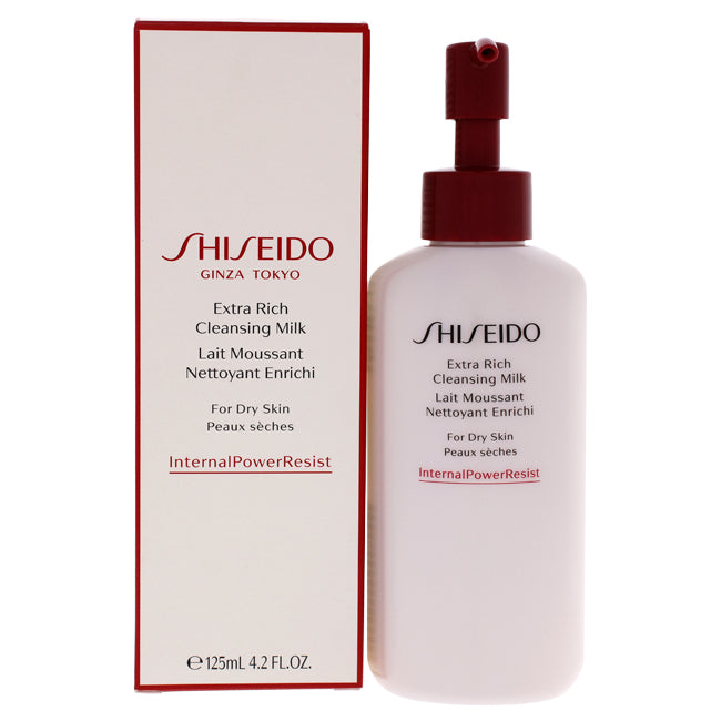 Extra Rich Cleansing Milk by Shiseido for Women - 4.2 oz Cleanser Click to open in modal