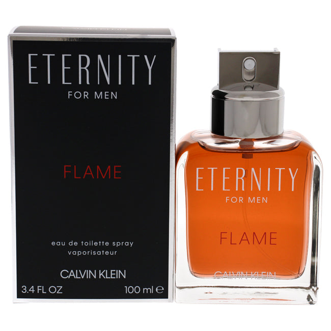 Eternity Flame by Calvin Klein for Men - Eau De Toilette Spray Click to open in modal