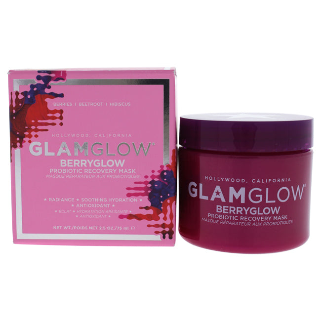 Berryglow Probiotic Recovery Mask by Glamglow for Unisex - 2.5 oz Mask Featured image