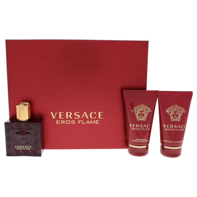 Eros Flame by Versace for Men - 3 Pc Gift Set Click to open in modal