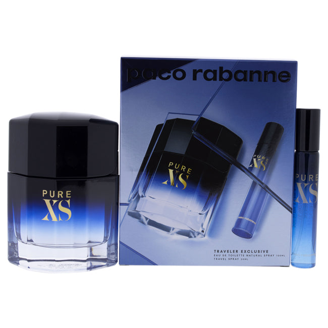 Pure XS by Paco Rabanne for Men - 2 Pc Gift Set Click to open in modal