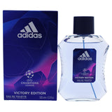 UEFA Champions League by Adidas for Men -  Eau de Toilette Spray (Victory Edition)