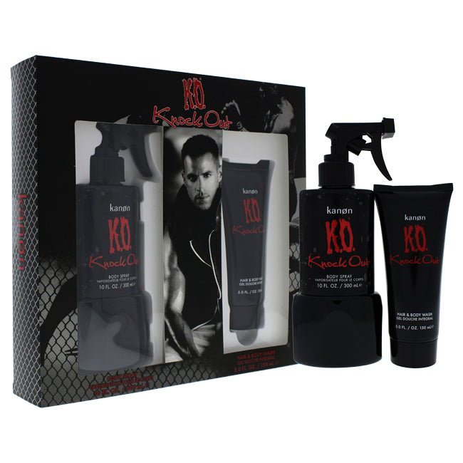 K.O. Knock Out by Kanon for Men - 2 Pc Gift Set Click to open in modal