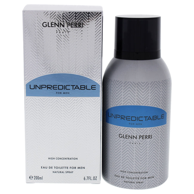 Unpredictable High Concentration by Glenn Perri for Men -  Eau de Toilette Spray Click to open in modal