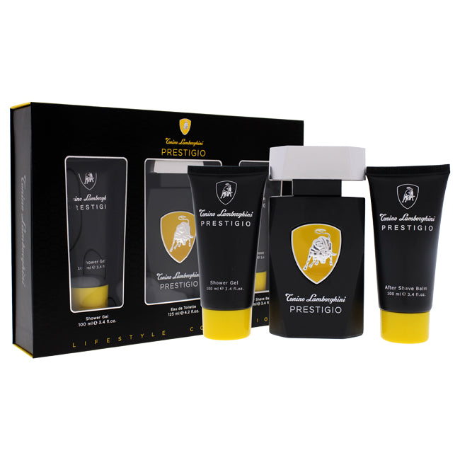 Prestigio by Tonino Lamborghini for Men - 3 Pc Gift Set Click to open in modal