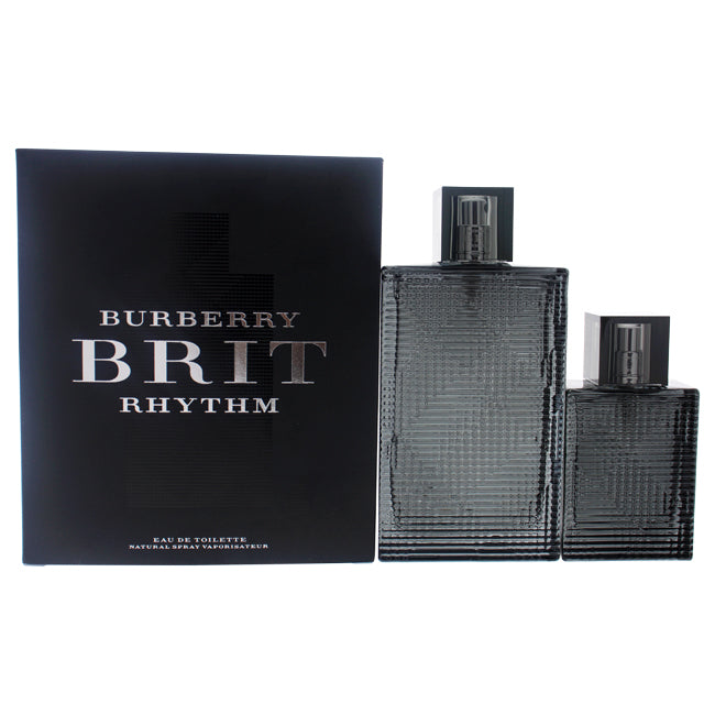 Burberry Brit Rhythm by Burberry for Men - 2 Pc Gift Set Click to open in modal