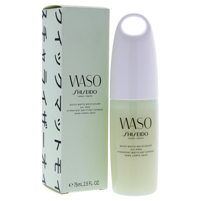 Waso Quick Matte Moisturizer Oil-Free by Shiseido for Women - 2.5 oz Moisturizer Click to open in modal