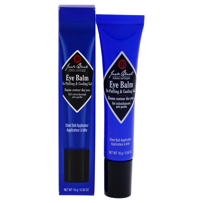 Eye Balm De-Puffing and Cooling Gel by Jack Black for Unisex - 0.56 oz Gel Click to open in modal