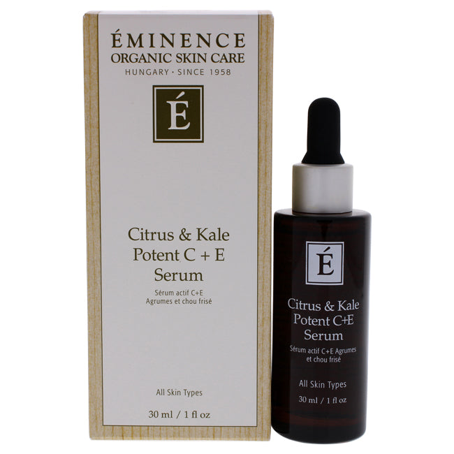 Citrus and Kale Potent C Plus E Serum by Eminence for Unisex - 1 oz Serum Click to open in modal