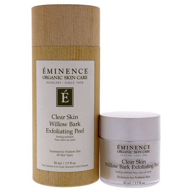 Clear Skin Willow Bark Exfoliating Peel by Eminence for Unisex - 1.7 oz Exfoliator Click to open in modal