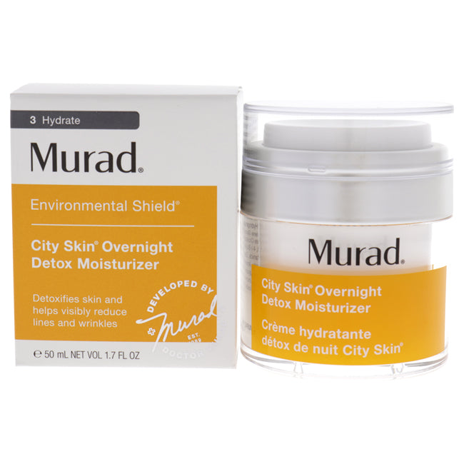 City Skin Overnight Detox Moisturizer by Murad for Unisex - 1.7 oz Moisturizer Click to open in modal