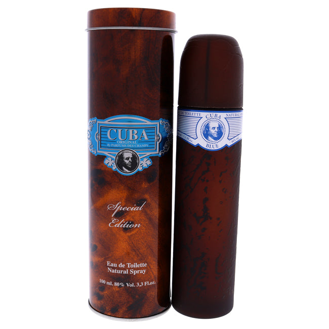 Cuba Blue Special Edition by Cuba for Men - Eau de Toilette Spray Click to open in modal
