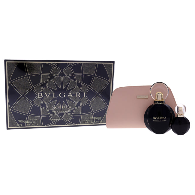 Goldea The Roman Night by Bvlgari for Women - 3 Pc Gift Set Click to open in modal