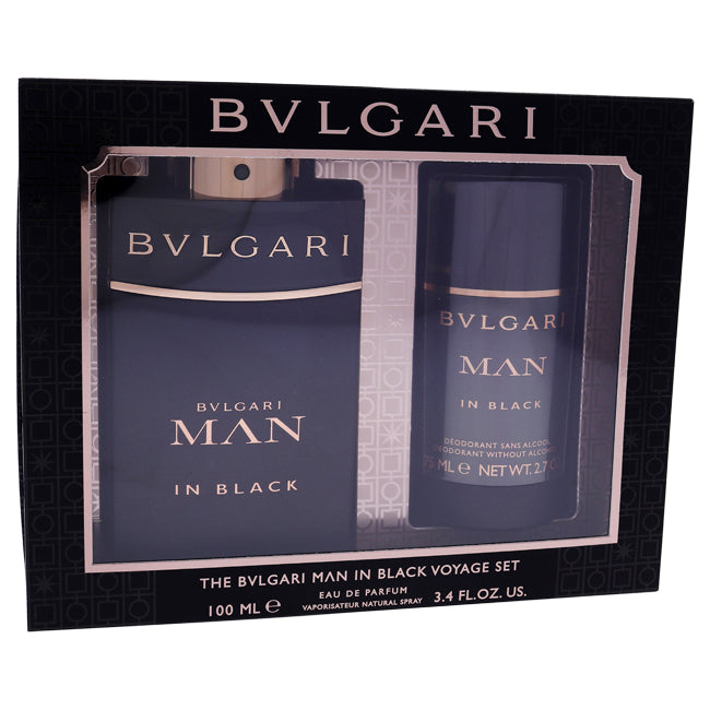 Bvlgari Man In Black by Bvlgari for Men - 2 Pc Gift Set Click to open in modal
