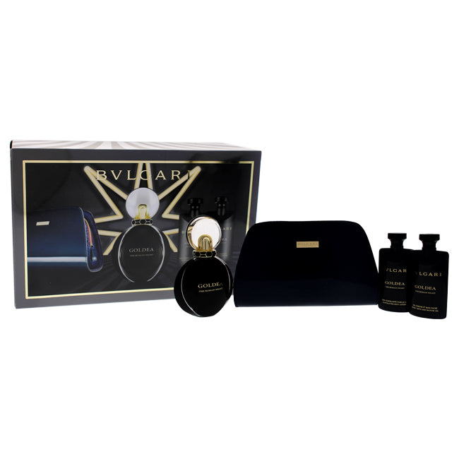 Goldea The Roman Night by Bvlgari for Women - 4 Pc Gift Set Click to open in modal