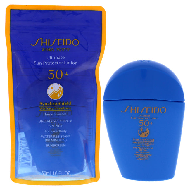 Ultimate Sun Protector Lotion SPF 50 by Shiseido for Unisex - 1.6 oz Sunscreen Click to open in modal