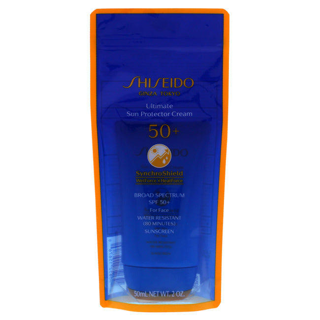 Ultimate Sun Protector Cream SPF 50 by Shiseido for Unisex - 2 oz Sunscreen Click to open in modal