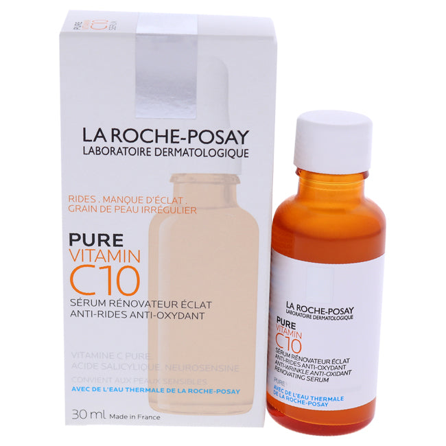 Pure Vitamin C10 Serum by La Roche-Posay for Unisex - 1.0 oz Serum Click to open in modal