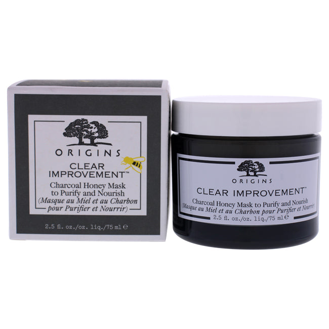 Clear Improvement Charcoal Honey Mask to Purify and Nourish by Origins for Unisex - 2.5 oz Mask Click to open in modal