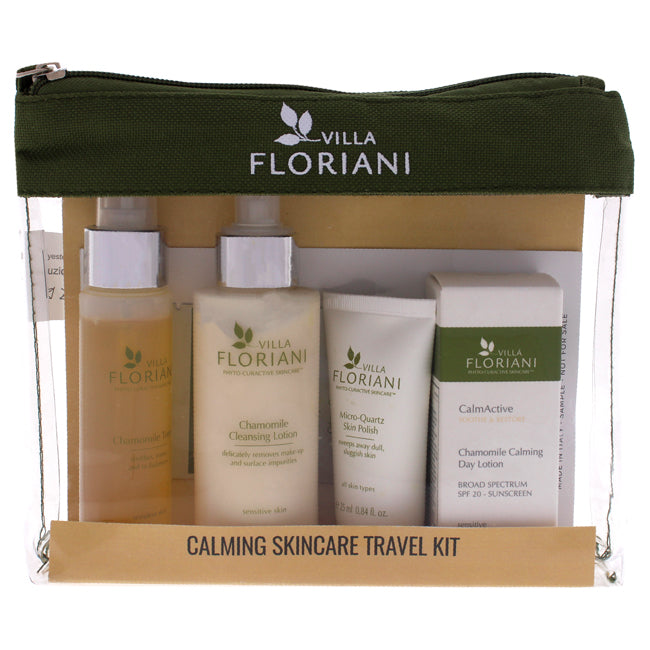 Calming Skincare Travel Kit by Villa Floriani for Women - 6 Pc Click to open in modal
