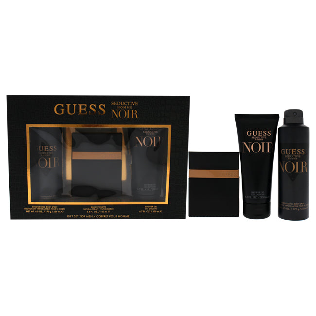 Guess Seductive Home Noir by Guess for Men - 3 Pc Gift Set Click to open in modal
