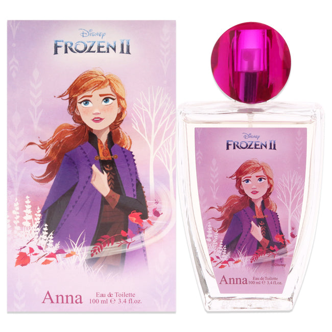 Frozen II Anna by Disney for Kids - Eau De Toilette Spray 3.4 oz. Click to open in modal