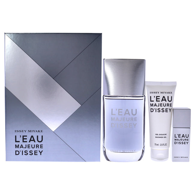 Leau Majeure Dissey by Issey Miyake for Men - 3 Pc Gift Set Click to open in modal