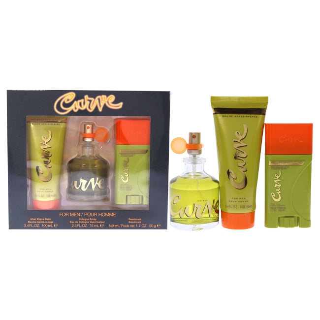 Curve by Liz Claiborne for Men - 3 Pc Gift Set Click to open in modal